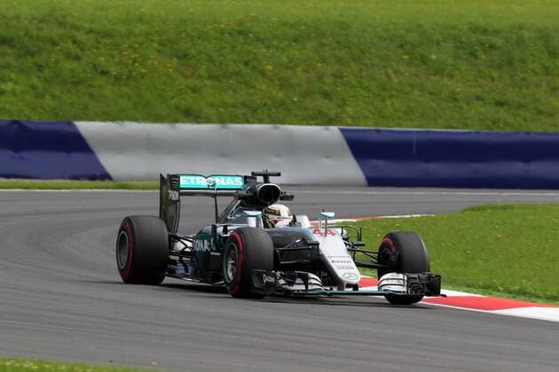 Austrian Grand Prix, Red Bull Ring 30 June - 3 July 2016 01.07.2016 - Free Practice 1, Lewis Hamilton (GBR) Mercedes AMG F1 W07 Hybrid 