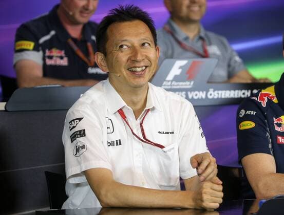 FORMULA 1 - GP of Austria 2016 SPIELBERG,AUSTRIA,01.JUL.16 - MOTORSPORTS, FORMULA 1 - Grand Prix of Austria, Red Bull Ring, free practice, press conference PK Pressekonferenz Image shows Yusuke Hasegawa (Honda). GEPAxpictures xDanielxGoetzhaber