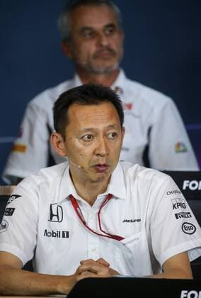 FORMULA 1 - GP of Austria 2016 SPIELBERG,AUSTRIA,01.JUL.16 - MOTORSPORTS, FORMULA 1 - Grand Prix of Austria, Red Bull Ring, free practice, press conference PK Pressekonferenz Image shows Yusuke Hasegawa (Honda). GEPAxpictures xDanielxGoetzhaber