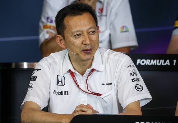 FORMULA 1 - GP of Austria 2016 SPIELBERG,AUSTRIA,01.JUL.16 - MOTORSPORTS, FORMULA 1 - Grand Prix of Austria, Red Bull Ring, free practice, press conference PK Pressekonferenz Image shows Yusuke Hasegawa (Honda). GEPAxpictures xDanielxGoetzhaber