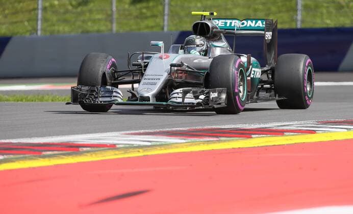 FORMULA 1 - GP of Austria 2016 SPIELBERG,AUSTRIA,01.JUL.16 - MOTORSPORTS, FORMULA 1 - Grand Prix of Austria, Red Bull Ring, free practice. Image shows Nico Rosberg (GER Mercedes GP). GEPAxpictures xMarioxKneisl