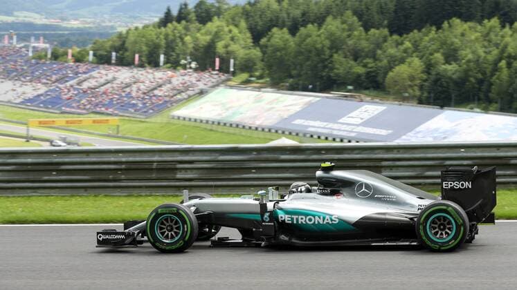 FORMULA 1 - GP of Austria 2016 SPIELBERG,AUSTRIA,01.JUL.16 - MOTORSPORTS, FORMULA 1 - Grand Prix of Austria, Red Bull Ring, free practice. Image shows Nico Rosberg (GER Mercedes GP). GEPAxpictures xMaticxKlansek