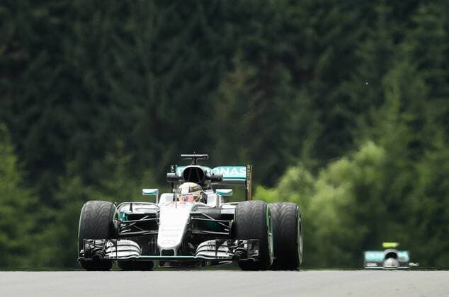 FORMULA 1 - GP of Austria 2016 SPIELBERG,AUSTRIA,01.JUL.16 - MOTORSPORTS, FORMULA 1 - Grand Prix of Austria, Red Bull Ring, free practice. Image shows Lewis Hamilton (GBR Mercedes GP). GEPAxpictures xMaticxKlansek