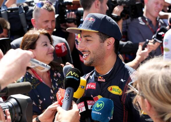 FORMULA 1 - GP of Austria 2016 SPIELBERG,AUSTRIA,01.JUL.16 - MOTORSPORTS, FORMULA 1 - Grand Prix of Austria, Red Bull Ring, free practice. Image shows Daniel Ricciardo (AUS Red Bull). GEPAxpictures xHansxOberlaender