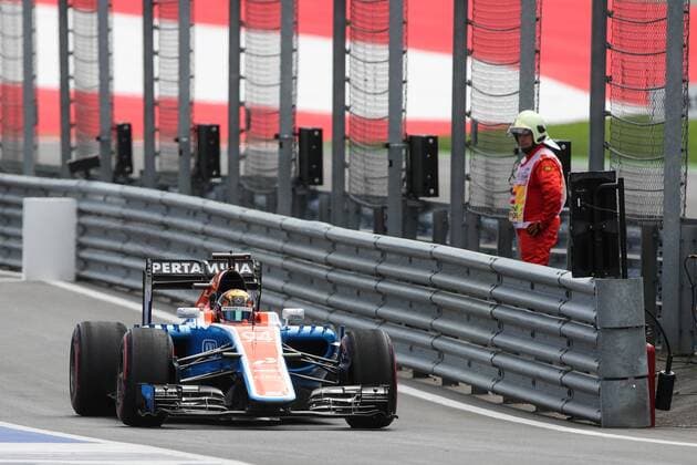 FORMULA 1 - GP of Austria 2016 SPIELBERG,AUSTRIA,01.JUL.16 - MOTORSPORTS, FORMULA 1 - Grand Prix of Austria, Red Bull Ring, free practice. Image shows Pascal Wehrlein (GER Manor). GEPAxpictures xMaticxKlansek