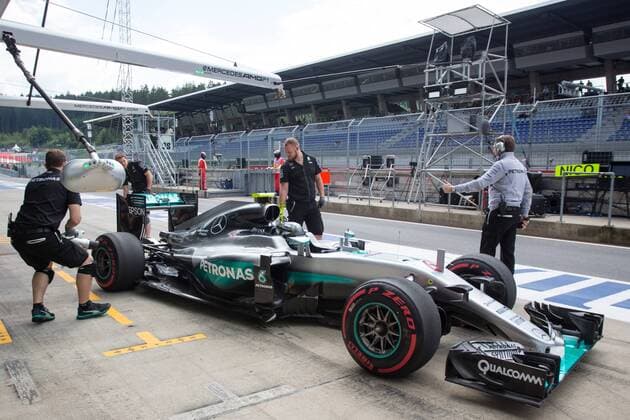 FORMULA 1 - GP of Austria 2016 SPIELBERG,AUSTRIA,01.JUL.16 - MOTORSPORTS, FORMULA 1 - Grand Prix of Austria, Red Bull Ring, free practice. Image shows Nico Rosberg (GER Mercedes GP). GEPAxpictures xMaticxKlansek
