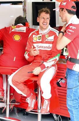 Sebastian Vettel, Scuderia Ferrari, formula 1 GP, Austria in Spielberg, 01.07.2016 Photo:mspb Jerry Andre Sebastian Vettel, formula 1 GP, Austria