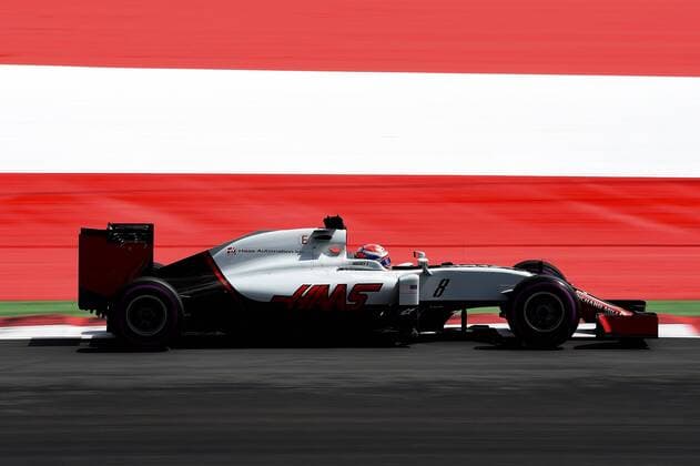 Romain Grosjean, Haas, F1 Team, formula 1 GP, Austria in Spielberg, 01.07.2016 Photo:mspb Jerry Andre Romain Grosjean, formula 1 GP, Austria