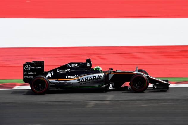 Niko Huelkenberg, Sahara Force India F1, Austria in Spielberg, 01.07.2016 Photo:mspb Jerry Andre Niko Huelkenberg, formula 1 GP, Austria