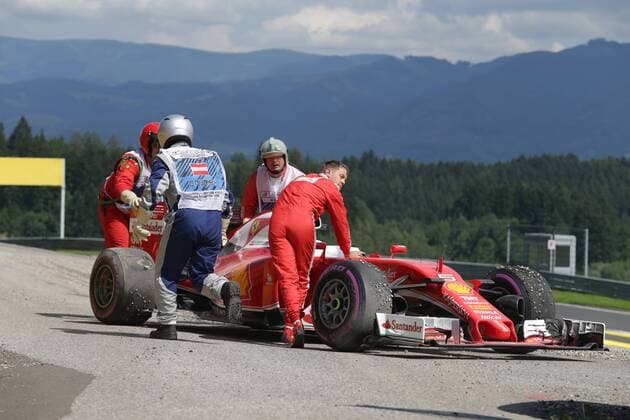 Austrian Grand Prix, Red Bull Ring 30 June - 3 July 2016 01.07.2016 Free Practice 2, Sebastian Vettel (GER) Scuderia Ferrari SF16-H 