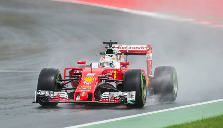 01.07.2016, Red Bull Ring, Spielberg, AUT, FIA, Formel 1, Grosser Preis von Oesterreich, Training, im Bild Sebastian Vettel (GER) Scuderia Ferrari German Formula One driver Sebastian Vettel of Scuderia Ferrari during the Trainings for the Austrian Formula One Grand Prix at the Red Bull Ring in Spielberg, Austria on 2016 07 01. Spielberg  EX_ANG  