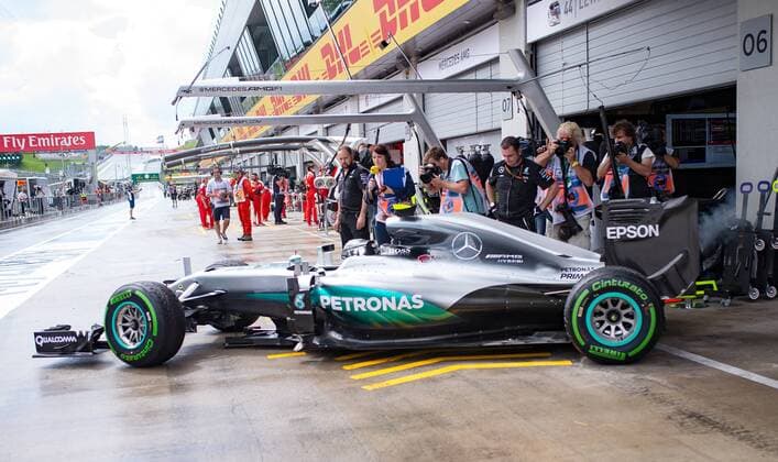 01.07.2016, Red Bull Ring, Spielberg, AUT, FIA, Formel 1, Grosser Preis von Oesterreich, Training, im Bild Nico Rosberg (GER) Mercedes AMG Petronas F1 Team German Formula One driver Nico Rosberg of Mercedes AMG F1 during the Trainings for the Austrian Formula One Grand Prix at the Red Bull Ring in Spielberg, Austria on 2016 07 01. Spielberg  EX_GRO  