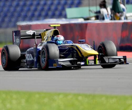 MOTORSPORTS - GP2 Series SPIELBERG,AUSTRIA,01.JUL.16 - MOTORSPORTS - GP2 Series, Red Bull Ring, practice and qualifying. Image shows Nicholas Latifi (CAN DAMS). GEPAxpictures xHansxOberlaender