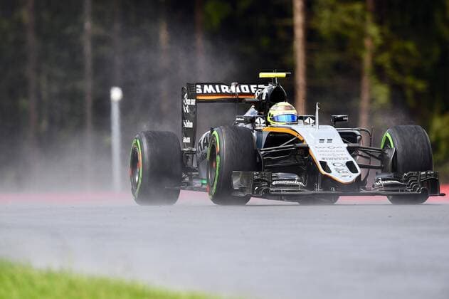Sergio Perez, Sahara Force India F1, formula 1 GP, Austria in Spielberg, 02.07.2016 Photo:mspb Jerry Andre Sergio Perez, formula 1 GP, Austria
