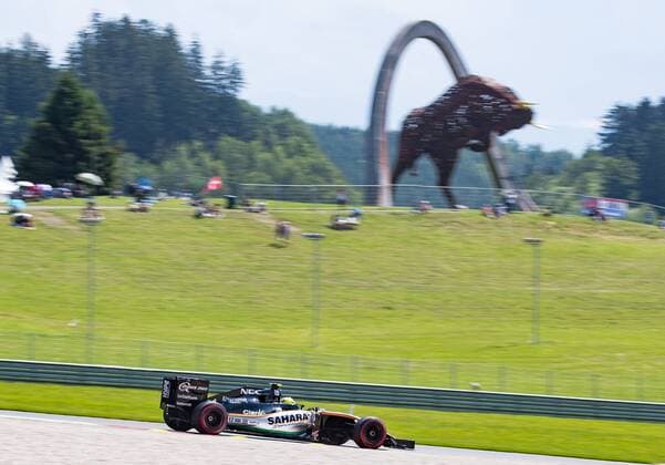 02.07.2016, Red Bull Ring, Spielberg, AUT, FIA, Formel 1, Grosser Preis von Oesterreich, Qualifying, im Bild Nico Huelkenberg (GER) Sahara Force India F1 Team German Formula One driver Nico Huelkenberg of Sahara Force India F1 Team during the Qualifying for the Austrian Formula One Grand Prix at the Red Bull Ring in Spielberg, Austria on 2016 07 02. Spielberg  EP_gro  
