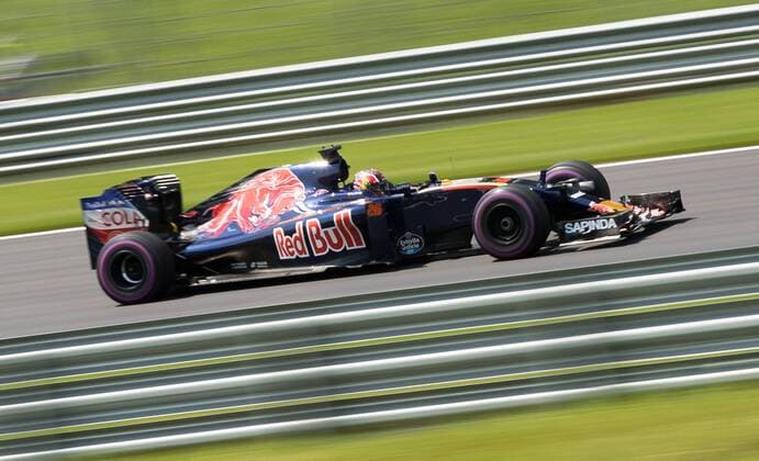 02.07.2016, Red Bull Ring, Spielberg, AUT, FIA, Formel 1, Grosser Preis von Oesterreich, Qualifying, im Bild Daniil Kvyat (RUS) Scuderia Toro Rosso Russian Formula One driver Daniil Kvyat of Scuderia Toro Rosso during the Qualifying for the Austrian Formula One Grand Prix at the Red Bull Ring in Spielberg, Austria on 2016 07 02. Spielberg  EP_gro  