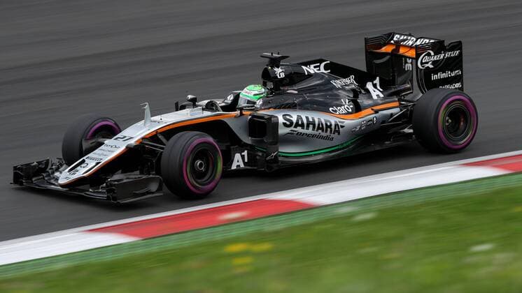 FORMULA 1 - GP of Austria 2016 SPIELBERG,AUSTRIA,02.JUL.16 - MOTORSPORTS, FORMULA 1 - Grand Prix of Austria, Red Bull Ring, qualifying. Image shows Nico Huelkenberg (GER Force India). GEPAxpictures xMaticxKlansek