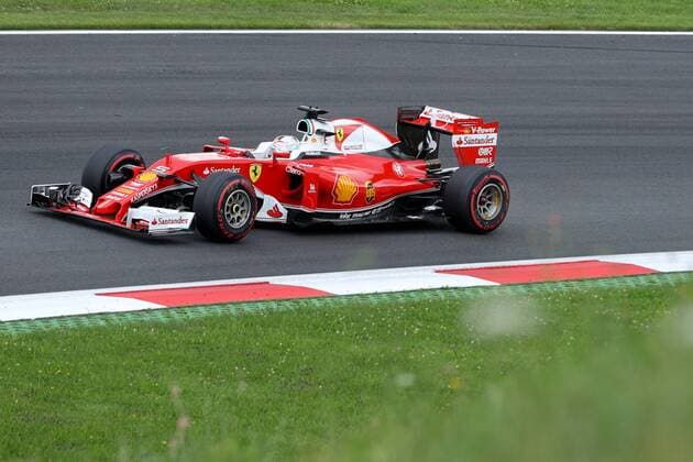 FORMULA 1 - GP of Austria 2016 SPIELBERG,AUSTRIA,02.JUL.16 - MOTORSPORTS, FORMULA 1 - Grand Prix of Austria, Red Bull Ring, qualifying. Image shows Sebastian Vettel (GER Ferrari). GEPAxpictures xMaticxKlansek