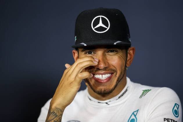 FORMULA 1 - GP of Austria 2016 SPIELBERG,AUSTRIA,02.JUL.16 - MOTORSPORTS, FORMULA 1 - Grand Prix of Austria, Red Bull Ring, qualifying, press conference PK Pressekonferenz Image shows Lewis Hamilton (GBR Mercedes GP). GEPAxpictures xDanielxGoetzhaber