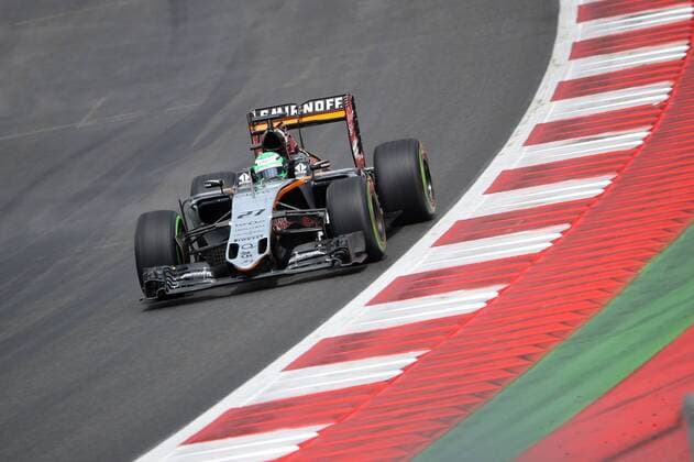 FORMULA 1 - GP of Austria 2016 SPIELBERG,AUSTRIA,02.JUL.16 - MOTORSPORTS, FORMULA 1 - Grand Prix of Austria, Red Bull Ring, qualifying. Image shows Nico Huelkenberg (GER Force India). GEPAxpictures xChristianxWalgram