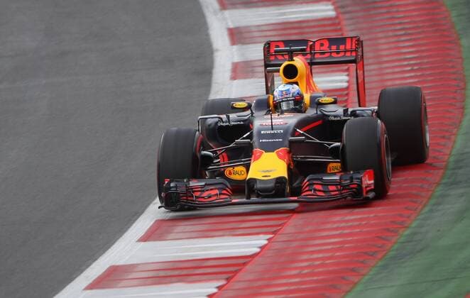FORMULA 1 - GP of Austria 2016 SPIELBERG,AUSTRIA,02.JUL.16 - MOTORSPORTS, FORMULA 1 - Grand Prix of Austria, Red Bull Ring, qualifying. Image shows Daniel Ricciardo (AUS Red Bull). GEPAxpictures xChristianxWalgram
