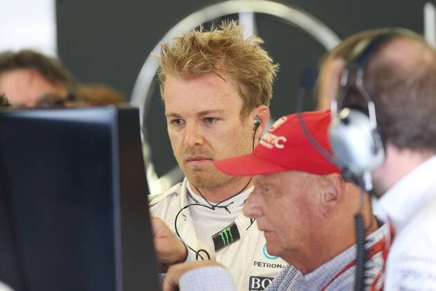 Motorsports: FIA Formula One World Championship WM Weltmeisterschaft 2016, Grand Prix of Austria, 6 Nico Rosberg (GER, Mercedes AMG Petronas Formula One Team), Niki Lauda (AUT, Mercedes AMG Petronas Formula One Team), xHOCHxZWEIx