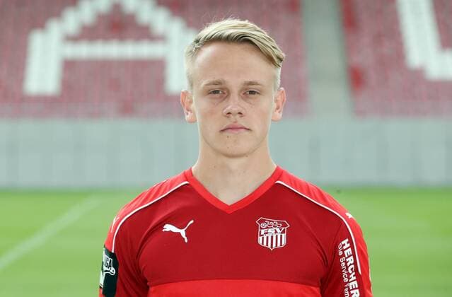 Team FSV Zwickau Fußball 3.Liga 2016 17 Zwickau, 02.07.2016, FSV Stadion, Fußball, 3.Liga, FSV Zwickau , Mannschaftspräsentation für die Saison 2016 2017. , Im Bild; Felix Geisler ,