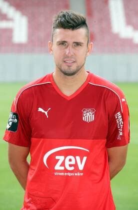 Team FSV Zwickau Fußball 3.Liga 2016 17 Zwickau, 02.07.2016, FSV Stadion, Fußball, 3.Liga, FSV Zwickau , Mannschaftspräsentation für die Saison 2016 2017. , Im Bild; Davy Frick ,