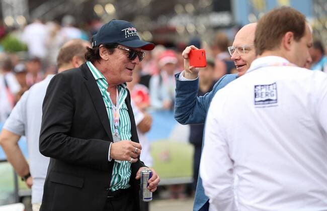 Formel 1, GP von Österreich, Michael Madsen zu Gast an der Strecke FORMULA 1 - GP of Austria 2016 SPIELBERG,AUSTRIA,02.JUL.16 - MOTORSPORTS, FORMULA 1 - Grand Prix of Austria, Red Bull Ring, legends race. Image shows Michael Madsen. GEPAxpictures xChristianxWalgram