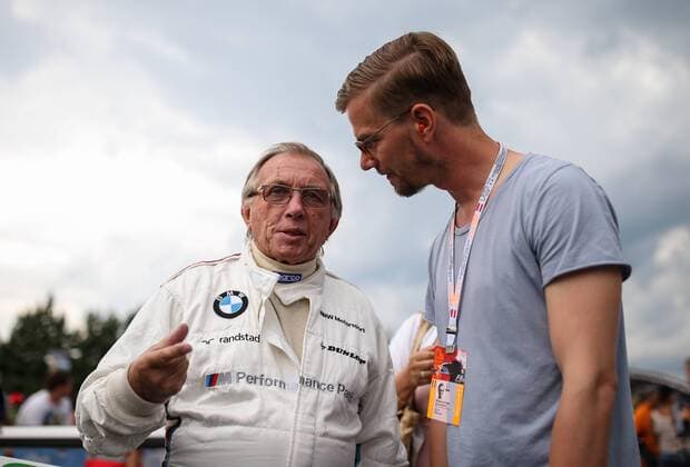 Formel 1, GP von Österreich, Joko Winterscheidt zu Gast an der Strecke FORMULA 1 - GP of Austria 2016 SPIELBERG,AUSTRIA,02.JUL.16 - MOTORSPORTS, FORMULA 1 - Grand Prix of Austria, Red Bull Ring, legends race. Image shows Harald Grohs and Joko Winterscheidt. GEPAxpictures xDanielxGoetzhaber