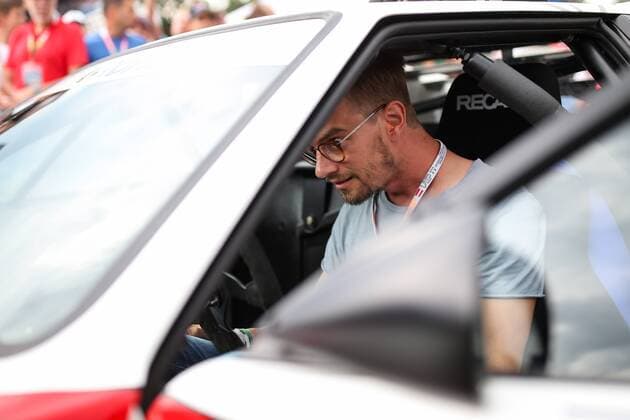 Formel 1, GP von Österreich, Joko Winterscheidt zu Gast an der Strecke FORMULA 1 - GP of Austria 2016 SPIELBERG,AUSTRIA,02.JUL.16 - MOTORSPORTS, FORMULA 1 - Grand Prix of Austria, Red Bull Ring, legends race. Image shows Joko Winterscheidt. GEPAxpictures xDanielxGoetzhaber