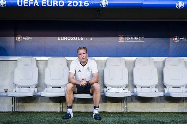 Bilder des Tages - SPORT Bordeaux, 02.07.2016 Torwart-Trainer Andreas Koepke (Deutschland) Deutschland - Italien mm