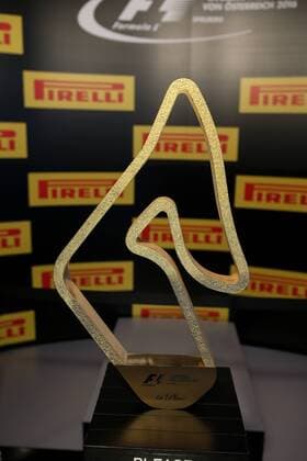FORMULA 1 - GP of Austria 2016 SPIELBERG,AUSTRIA,03.JUL.16 - MOTORSPORTS, FORMULA 1 - Grand Prix of Austria, Red Bull Ring. Image shows the trophy. GEPAxpictures xDanielxGoetzhaber