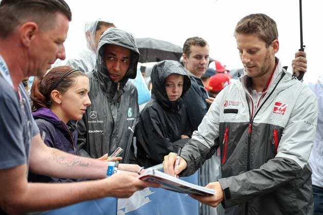 FORMULA 1 - GP of Austria 2016 SPIELBERG,AUSTRIA,03.JUL.16 - MOTORSPORTS, FORMULA 1 - Grand Prix of Austria, Red Bull Ring. Image shows Romain Grosjean (FRA Haas). GEPAxpictures xDanielxGoetzhaber