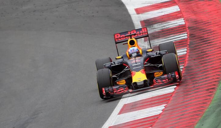 FORMULA 1 - GP of Austria 2016 SPIELBERG,AUSTRIA,03.JUL.16 - MOTORSPORTS, FORMULA 1 - Grand Prix of Austria, Red Bull Ring. Image shows Daniel Ricciardo (AUS Red Bull). GEPAxpictures xChristianxWalgram