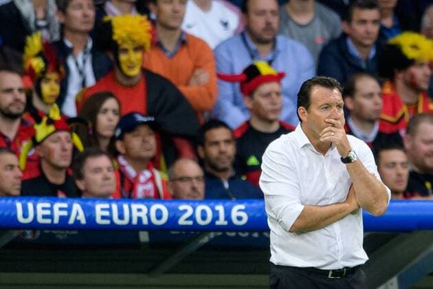 Trainer Marc Wilmots (BEL) beim Viertelfinale zwischen Wales und Belgien am 01.07.2016, Lille Copyright: Schülerx xEibner-Pressefoto EP_jse