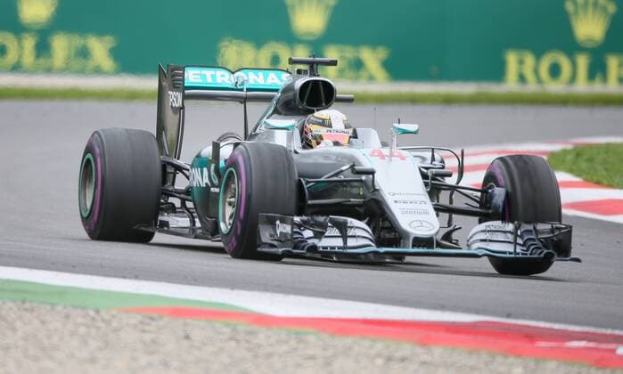 FORMULA 1 - GP of Austria 2016 SPIELBERG,AUSTRIA,03.JUL.16 - MOTORSPORTS, FORMULA 1 - Grand Prix of Austria, Red Bull Ring. Image shows Lewis Hamilton (GBR Mercedes GP). GEPAxpictures xMarioxKneisl