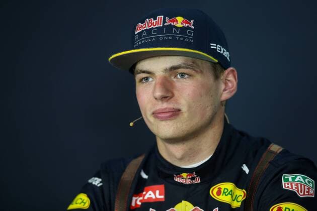 FORMULA 1 - GP of Austria 2016 SPIELBERG,AUSTRIA,03.JUL.16 - MOTORSPORTS, FORMULA 1 - Grand Prix of Austria, Red Bull Ring, press conference PK Pressekonferenz Image shows Max Verstappen (NED Red Bull Racing). GEPAxpictures xDanielxGoetzhaber