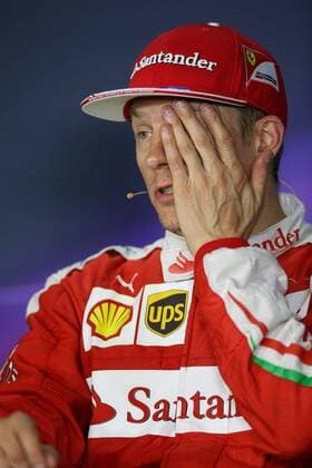 FORMULA 1 - GP of Austria 2016 SPIELBERG,AUSTRIA,03.JUL.16 - MOTORSPORTS, FORMULA 1 - Grand Prix of Austria, Red Bull Ring, press conference PK Pressekonferenz Image shows Kimi Raikkoenen (FIN Ferrari). GEPAxpictures xDanielxGoetzhaber
