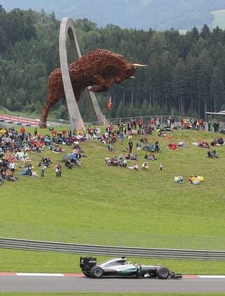 FORMULA 1 - GP of Austria 2016 SPIELBERG,AUSTRIA,03.JUL.16 - MOTORSPORTS, FORMULA 1 - Grand Prix of Austria, Red Bull Ring. Image shows Lewis Hamilton (GBR Mercedes GP). GEPAxpictures xMarioxKneisl