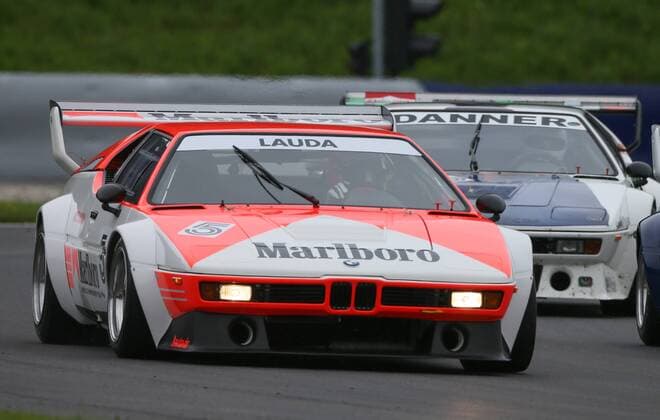 FORMULA 1 - GP of Austria 2016 SPIELBERG,AUSTRIA,03.JUL.16 - MOTORSPORTS, FORMULA 1 - Grand Prix of Austria, Red Bull Ring. Image shows Niki Lauda (AUT) and Christian Danner (GER). keywords: legends parade. GEPAxpictures xMarioxKneisl