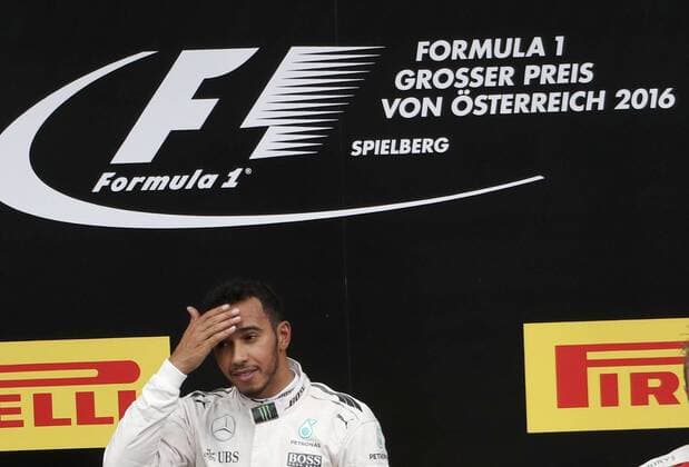 FORMULA 1 - GP of Austria 2016 SPIELBERG,AUSTRIA,03.JUL.16 - MOTORSPORTS, FORMULA 1 - Grand Prix of Austria, Red Bull Ring. Image shows Lewis Hamilton (GBR Mercedes). GEPAxpictures xHansxOberlaender