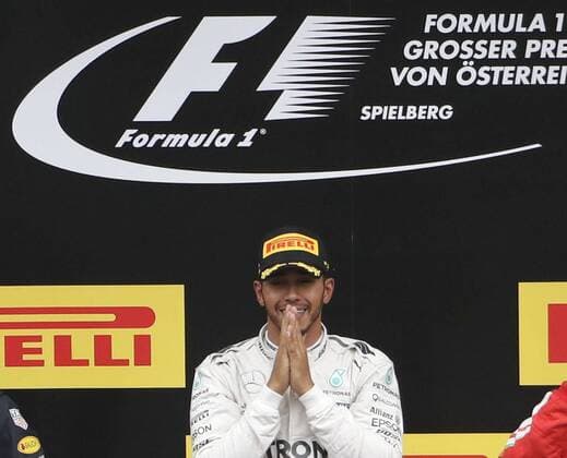 FORMULA 1 - GP of Austria 2016 SPIELBERG,AUSTRIA,03.JUL.16 - MOTORSPORTS, FORMULA 1 - Grand Prix of Austria, Red Bull Ring. Image shows Lewis Hamilton (GBR Mercedes). GEPAxpictures xHansxOberlaender