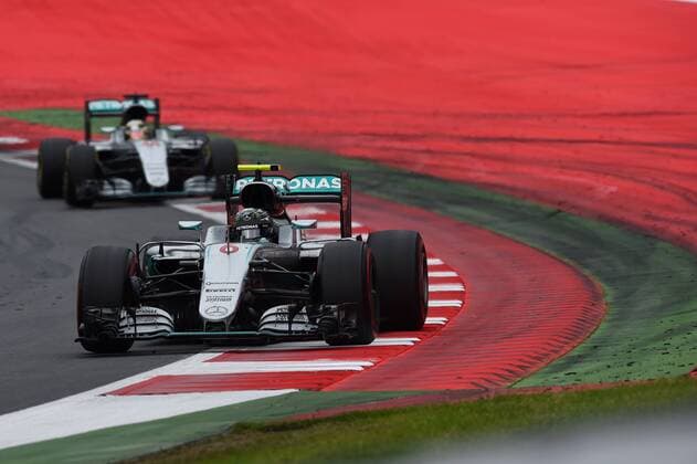 Nico Rosberg; Lewis Hamilton; Mercedes Grand Prix, formula 1 GP, Austria in Spielberg, 03.07.2016 Photo:mspb Jerry Andre Nico Rosberg; Lewis Hamilton; formula 1 GP, Austria