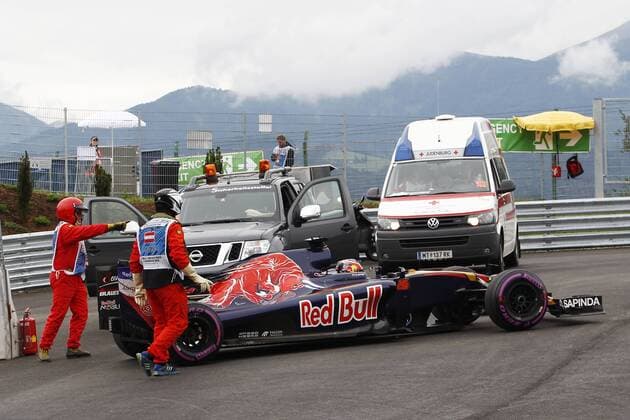 Motorsports: FIA Formula One World Championship WM Weltmeisterschaft 2016, Grand Prix of Austria, 26 Daniil Kvyat (RUS, Scuderia Toro Rosso), xHOCHxZWEIx