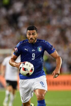 Graziano Pelle (Italy) ; July 02, 2016 - Football : UEFA EURO EM Europameisterschaft Fussball France 2016, quarter-final, Germany 1-1 (pk 6-5) Italy at Stade de Bordeaux, Bordeaux, France. Noxthirdxpartyxsales  (ptmb_euro16_GERITA_198)