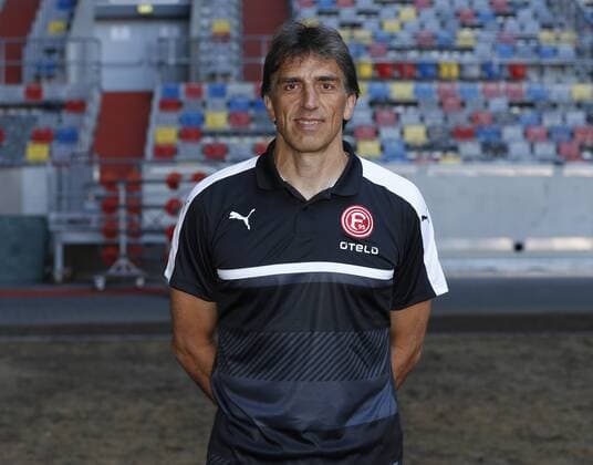 Düsseldorf, Deutschland, Offizieller Fototermin 1. Mannschaft Fortuna Düsseldorf , 2. Fußball- BL am 04.07.2016 in der Esprit Arena in Düsseldorf Torwart TrainerClaus Reitmaier (F 95)