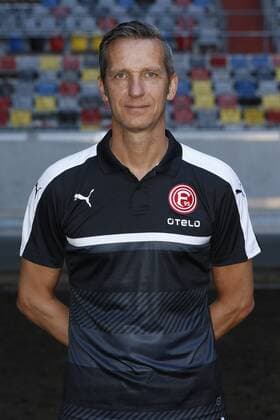Düsseldorf, Deutschland, Offizieller Fototermin 1. Mannschaft Fortuna Düsseldorf , 2. Fußball- BL am 04.07.2016 in der Esprit Arena in Düsseldorf Chefphysiotherapeut Carsten Fiedler (F 95)