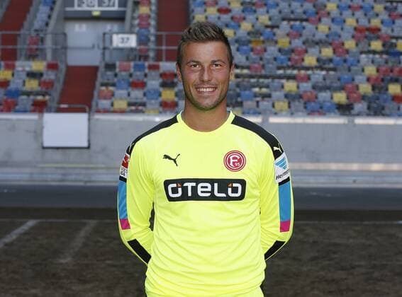 Düsseldorf, Deutschland, Offizieller Fototermin 1. Mannschaft Fortuna Düsseldorf , 2. Fußball- BL am 04.07.2016 in der Esprit Arena in Düsseldorf Torwart Michael Rensing (F 95)