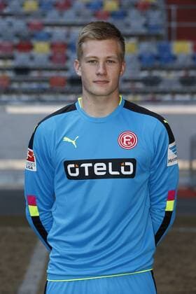 Düsseldorf, Deutschland, Offizieller Fototermin 1. Mannschaft Fortuna Düsseldorf , 2. Fußball- BL am 04.07.2016 in der Esprit Arena in Düsseldorf Torwart Tim Wiesner (F 95)